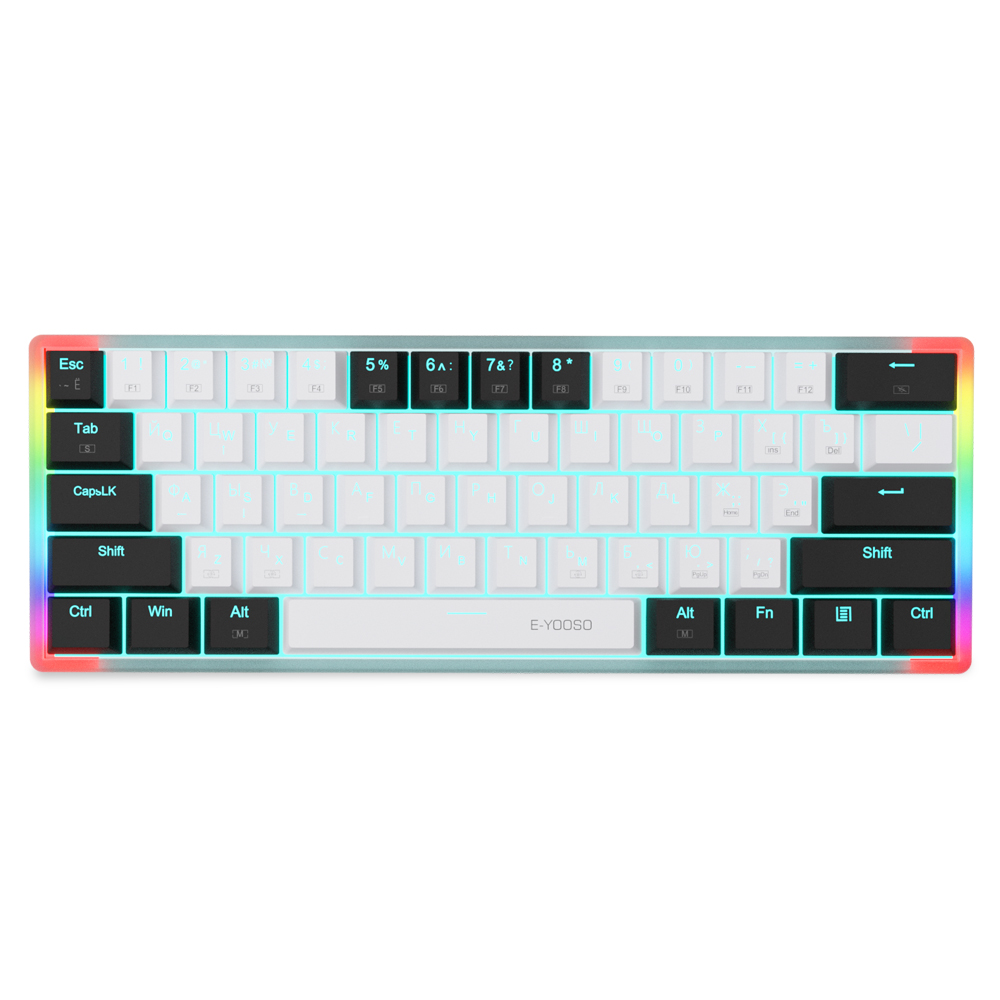 Keyboard Gaming Blue Switch - E-YOOSO Z11T – przenośna, przewodowa klawiatura