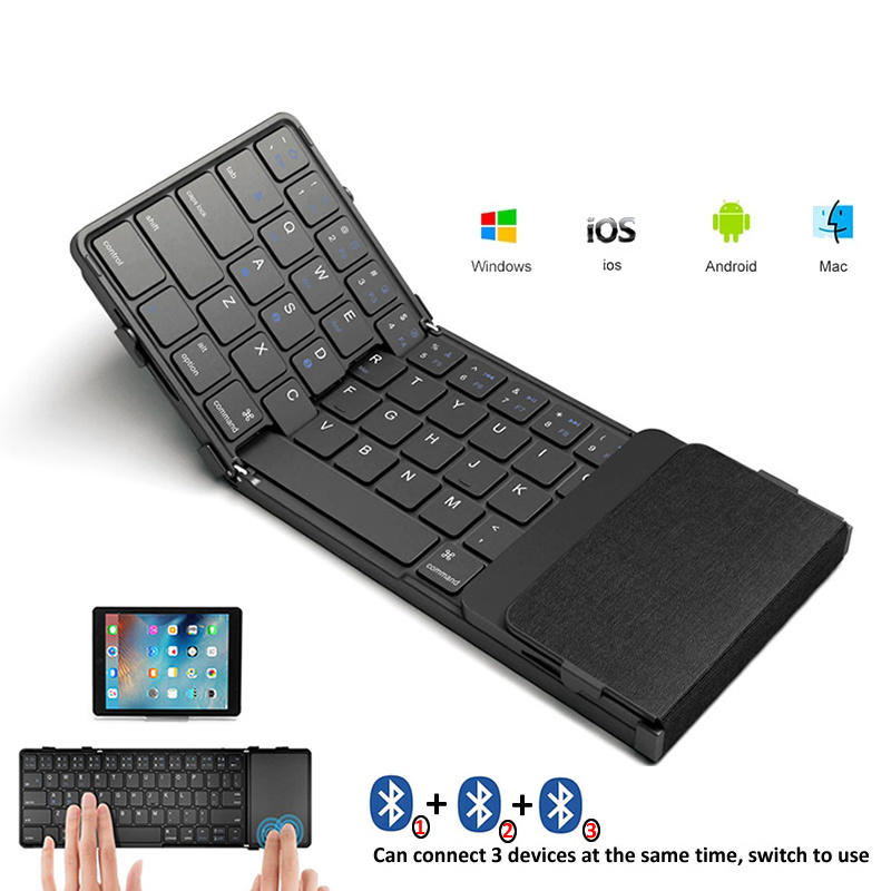 Gaming Keyboard Mini - BOW Korea/Rosja Bezprzewodowa składana klawiatura z