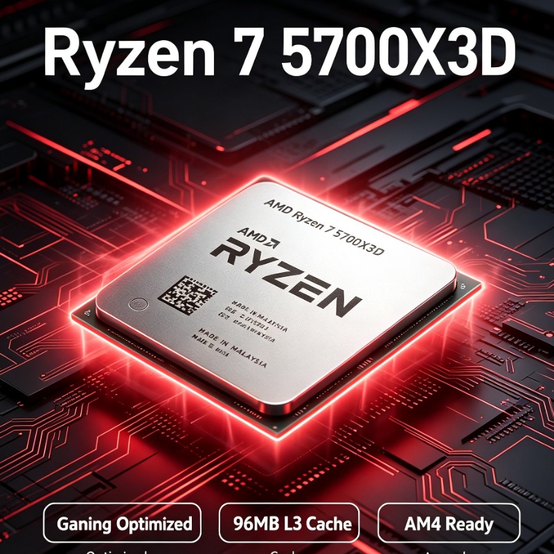 Amd Cpu Ryzen 7 - Procesor Ryzen 7 5700X3D Bulk do