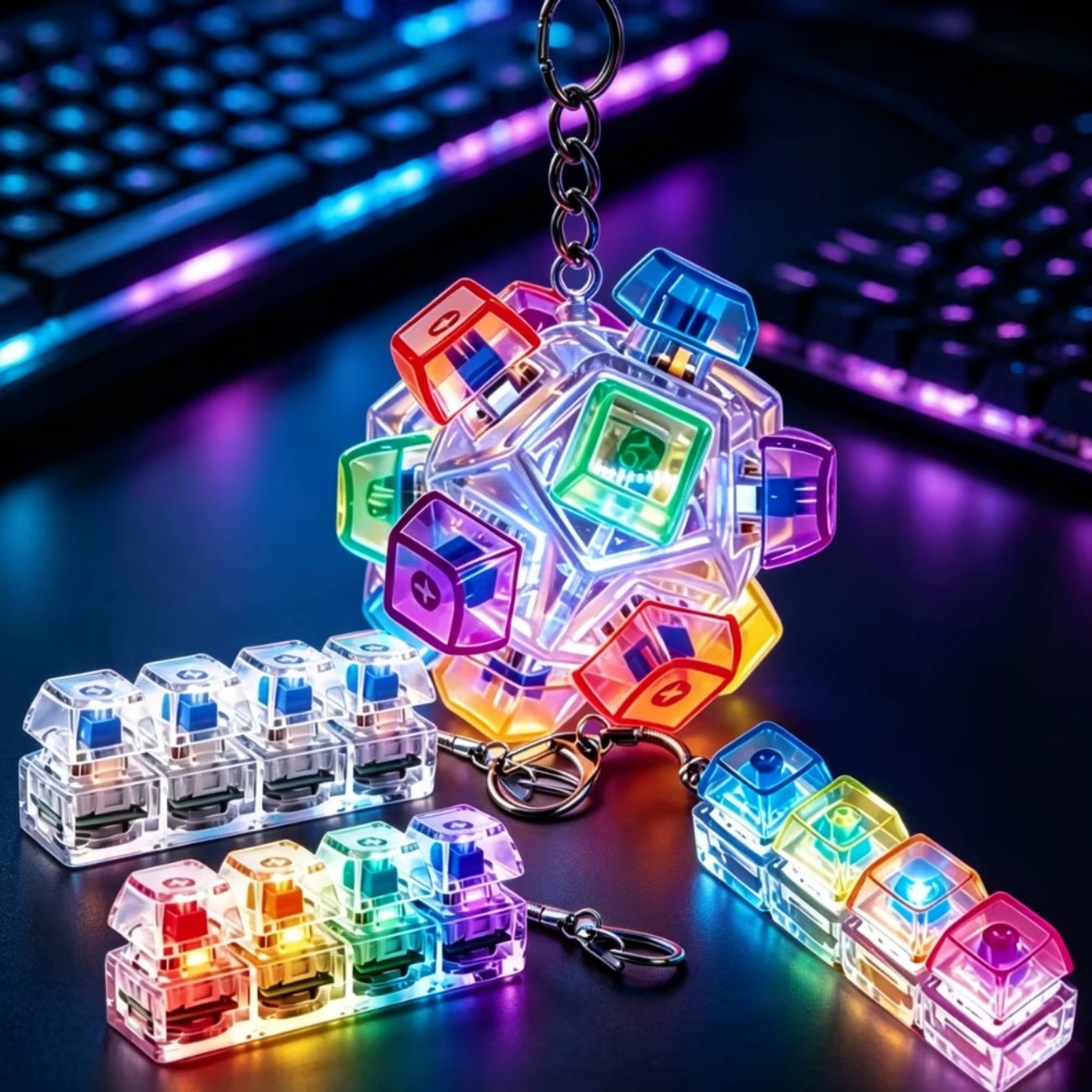 Breloczek z klawiszem klawiatu – Gaming Keyboard No Rgb recenzja i cena