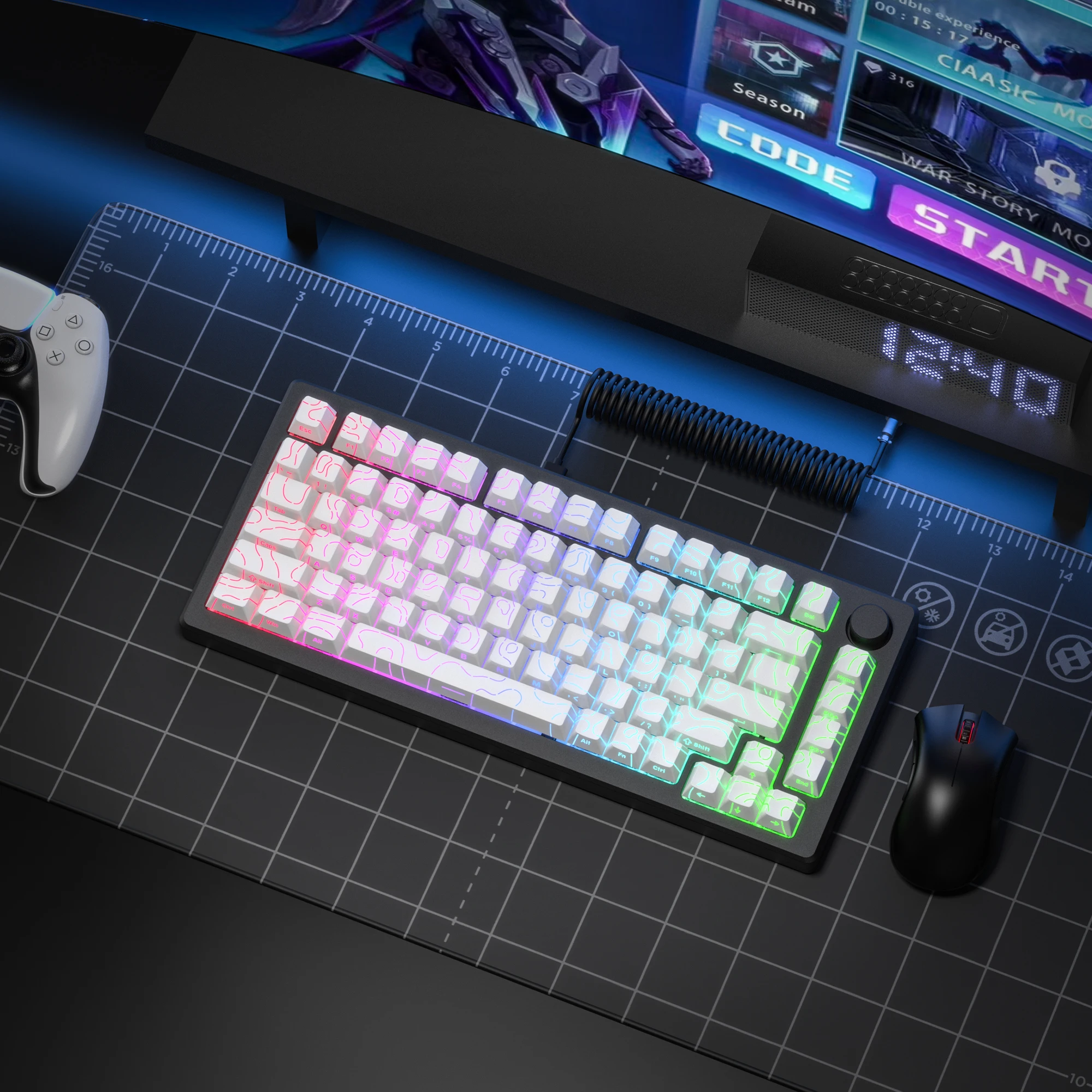 2026 Super Nowe Białe Topograf – Gaming Keyboard 2026 recenzja i cena