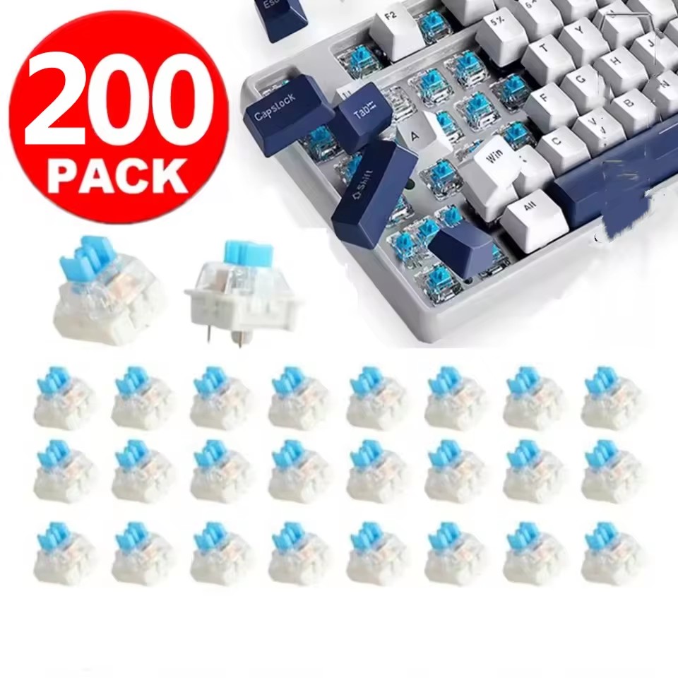10/30 szt. 3-pinowe zamienniki – Keyboard Gaming Blue Switch recenzja i cena