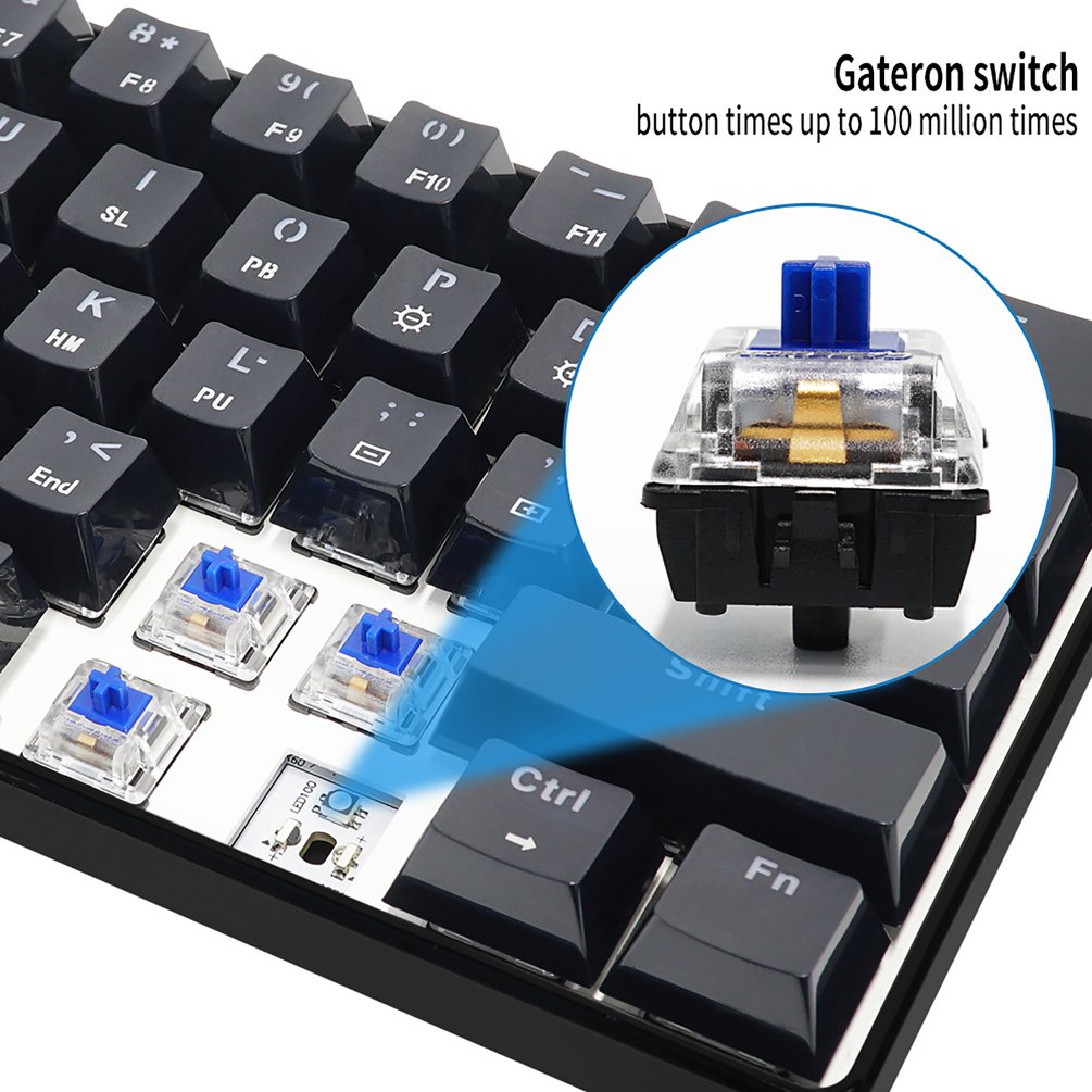 SKYLOONG GK61 Mini przenośna 6 – Gaming Keyboard Mini recenzja i cena