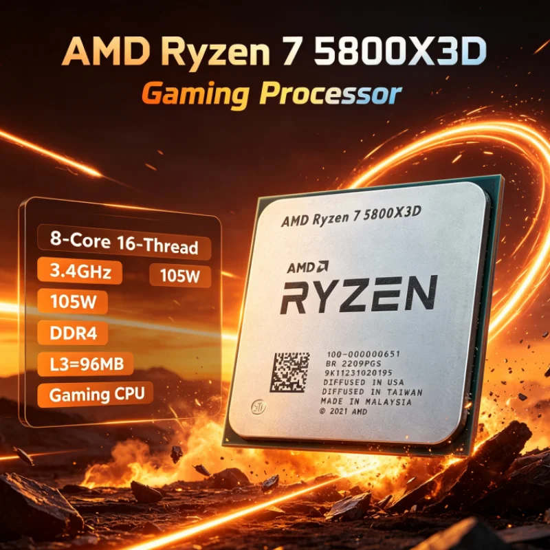 AMD R7 5800X3D 96 MB 3.4 GHz 8 – Amd Cpu Ryzen 7 recenzja i cena