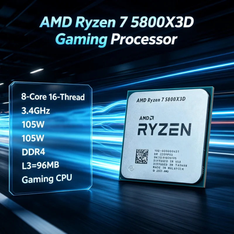 AMD R7 5800X3D 96 MB Procesor  – Amd Cpu Ryzen 7 recenzja i cena