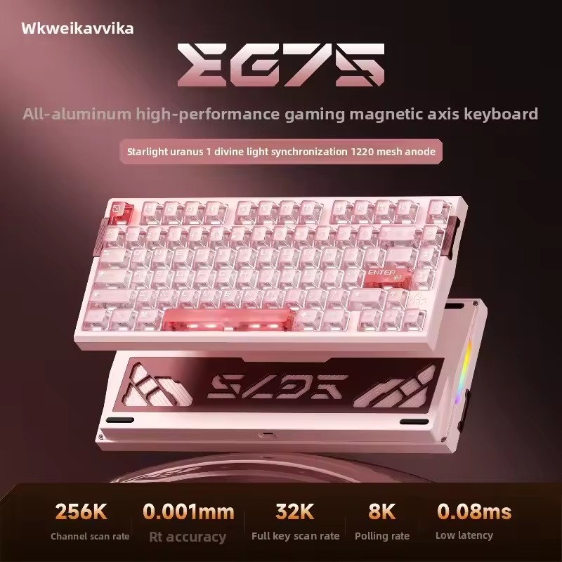 WEIKAV EG75 Snow Blade Klawiat – Gaming Keyboard Hot Swappable recenzja i cena